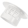 SUPVOX Cappello Antipioggia Per in Acciaio Inox 304, Copertura Per Tubo Di Scarico Esterno, Protezione Da Pioggia Per Tetto E