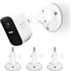 HOLACA Supporto da parete regolabile compatibile con Eufycam 1/2/2C/2C Pro/3/3C/E, Arlo, e altri modelli compatibili con Eufycam, vite da 6,35 mm (1/4), supporti da parete Eufycam