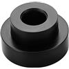 Wanjorlay Kit di Fissaggio per Doccia Attrezzatura Tubo ' Copertura Decorativa in Rame Accessori per Rubinetti del Galvanotecnica-Nero