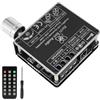 Aicharynic Amplificatore Bluetooth: HiFi Stereo, Amplificatore Audio 2 Canali 2X50W, Mini Scheda Amplificatrice Digitale Con Telecomando Per Home Theater E Altoparlanti Fai Da Te (Nero)