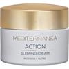 MEDITERRANEA COSMETICS Crema Notte Viso Nutriente Anti Fatica con Pueraria, Lievito Idrolizzato e Vitamina C per una Pelle Riposata e Luminosa - 50 ml
