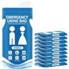 AIBAOBAO 10 PCS Sacche per Urina USA e Getta, 850 ml Sacchetti per Urina da Viaggio, Sacchetti Vomito da Viaggio, Urinatoio Portatile per Uomo Donne e Bambini, WC Portatile per Campeggio, Ingorghi
