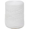 Flandria Legame da giardino morbido, elastico per tutor, palizzatore, vite e pomodoro, 100 m, colore: bianco