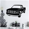 Wallity Hanah Home Elegante accessorio decorativo da parete in metallo, nero, 60 x 39 cm, 100% metallo, spessore 1,5 mm, perfetto per la decorazione moderna della casa e degli uffici