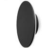 blendend Applique da parete in metallo nero 12 W, design moderno, ideale per l'illuminazione decorativa in casa e in ufficio.