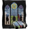 LOGOVISION Supernatural Stained Glass Coperta super morbida al tatto setoso - 152 x 127 cm