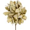 DRW Set di 6 Fiori Artificiali in Schiuma Eva, plastica e Carta Gialla 65 cm, Medidas: 65cm