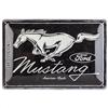 Nostalgic-Art Targhe Vintage, Ford Mustang - Horse - Idea Regalo per Accessori per Auto, in Metallo, Design Retro per Decorazione, 20 x 30 cm