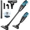 Aofesel Aspirapolvere portatile senza fili per batteria Makita 18V, mini aspirapolvere leggero per uso asciutto e bagnato, piccolo aspirapolvere con 3 ugelli e contenitore per la polvere, per casa e auto