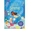 Usborne Piccoli libri con adesivi luccicanti: Sirene