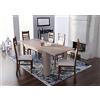 Dmora Tavolo per sala da pranzo estensibile, Consolle allungabile, Tavolo moderno con allunga, cm 140/200x88h75, colore Rovere