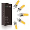 BVCL Lampadine LED G4, lampadine LED COB da 5 W sostituiscono le lampadine alogene da 50 W, 12 V-24 V AC/DC 500LM non dimmerabili, angolo di flusso luminoso a 360 gradi,5PCS (Color : Naturweiß)