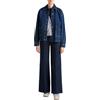 United Colors of Benetton Giubbino 296XDN07R Giacca, Blu, M Donna