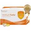 SanaExpert Immun Forte | Integratore Difese Immunitarie | Vitamina C, Zinco, Selenio, Beta-Glucano & Omega-3 (EPA/DHA) | 90 Capsule | Supporto Sistema Immunitario ed Energia Quotidiana