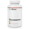 GymBeam Glucomannano 120 cpr, Fibra Alimentare Solubile da Radice di Konjac, Promuove la Perdita di Peso, Induce Sazietà, Mantiene Livelli Ottimali di Colesterolo, Adatto ai Vegani
