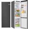 Bosch KGN392XCF - Frigorifero combinato, 363 litri, no frost, colore nero, Classe energetica C
