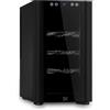 LES PETITS CHAMPS CAVSB8 Cantinetta da vino per 8 bottiglie, a libera installazione, 23L, nero