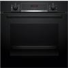 Bosch HQA534EB3 - Forno da incasso, elettrico, ventilato, 71 litri, colore nero, Classe energetica A+