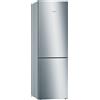 Bosch Serie 6 KGE36ALCA Frigorifero combinato da libera installazione 186 x 60 cm Metal look Сlasse C
