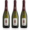 Adami - Vigneto Giardino Valdobbiadene DOCG Prosecco Superiore Rive di Colbertaldo - Asciutto Dry - Grande Armonia ed Eleganza - 11% vol. 0,75l - 3 bottiglie