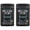 Pellini Caffè - Top Arabica 100% per Moka Decaffeinato Naturale, 1 Barattolo da 250 gr (Confezione da 2)