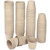 Schramm® Vasi di propagazione 24, 48 o 96 Pezzi in cellulosa Tondo 6 cm biodegradabile Vaso di Semina vasi in Fibra, Anzahl:96 Stück