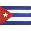 AZ FLAG Bandiera Cuba 150 x 90 cm con 4 occhielli, gazebo cubano per balcone o parete