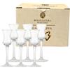 Generic Bonaventura Maschio La Grappa 903 - Bicchieri Grappa Originali La Grappa 903 - Bicchieri Amaro - Bicchierini Liquore in Vetro - 6 Pezzi