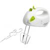 FLM SYSTEM Sbattitore Impastatore Frullatore Elettrico Mixer Con Doppia Frusta Velocità regolabile