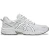 Asics per uomo. 1203A798 Sneakers bianche Gel Venture 6, Bianco, Basso, Stringhe, Casual