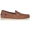 Sebago per uomo. [7111MSW] Mocassini in pelle marrone Dan Boat, Basso, Nessuno, Casual