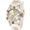 Invicta Aviator 37317 Orologio da Donna - Impermeabile - Analogico - Movimento Quarzo - acciaio inossidabile con quadrante oro - 38mm