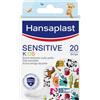 hansaplast Cerotto hansaplast sensitive kids 20 pezzi assortiti