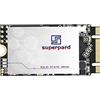 Superpard M.2 2242 SSD 512GB Interno SATA 3 Unità a Stato Solido Interna B+M Key M2 NGFF per Computer Portatili Desktop