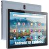TPSPAD Androide Tablet 10.0 WiFi Ordenador De Alta Definición, Memoria 2+32 GB, Píxel 800 * 1280, Cámara 200+500W, Argento