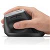 Uineer Mouse verticale wireless, mouse bluetooth (2,4 G+BT4.0/BT5.0),con Indicatore di Batteria, Ergonomico per il Comodo e la Riduzione dello Stress al Polso, Ideale per l'uso a Casa,Ufficio