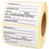 Zm Market HSL Etichette Adesive 60x40mm per Congelatore e Alimenti - Etichette Personalizzate Resistenti a Bassa Temperatura, per Freezer, Barattoli e Cucina Professionale Kit 1
