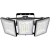 STASUN Faretto LED da 300 W, IP66, impermeabile, 30000 lm, illuminazione esterna a LED, equivalente a lampadine alogene da 1800 W, luce diurna, 6000 K, faretto regolabile per fienili, cortili e garage