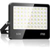 LAMLAMCK Faretto LED Da Esterno 50W - 5000LM 6500K Super Luminoso Bianco Freddo Faro LED Esterno, IP66 Impermeabile Luce Di Sicurezza per Stadio, Patio, Strada, Garage