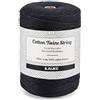 ilauke Macrame Corda 3mm X 300m Corda In Macramè Naturale Corda Di Cotone Intrecciata Decorazione Parete Corda Macramè Filo Macramè Per Tessitura Acchiappasogni Decorazione Da Parete Regalo Decorativo,Nero