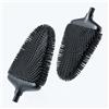 SAVEGA - Testina di ricambio Slim - Spazzola per WC in silicone premium in set da 2 pezzi - senza manico e supporto (set da 2 pezzi) nero)