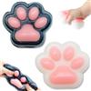 Cuackamily 2 Pezzi Giocattoli Squishy Zampa di gatto 2025 Nuovo Giocattolo in Silicone Squeeze Zampa di Gatto Kawaii, Antistress Giocattoli, Squishy Zampa di Gatto Kawaii Animali Regalo di Compleanno