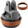Editbar Pistone di ricambio per pompa a stantuffo, pompa da giardino, pompa a mano, pompa manuale - Nuovi pistoni cilindrici in ghisa per l'estrazione manuale dell'acqua, ideali per pozzi e