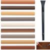 KEUGT Bastoncini di Cera per Riparazione del Legno, 9 Pezzi | Kit di Riparazione per Pavimenti in Laminato, Riparazione dei Graffi sul Legno, Kit Riparazione Angoli Laminato Mobili