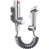 ROWINNAO Bidet Spruzzatore per WC Miscelatore Termostatico Bidet Kit Spray Bidet, Valvola Miscelatore Termostatico in Ottone con Kit Spruzzatore a Mano, Spray Doccia Musulmana, Set Doccia Shattaf