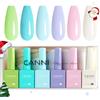 CANNI Smalto Semipermanente per Unghie 6 Colori Gel Nail Polish Soak Off UV LED per la manicure e la progettazione delle unghie 9ml C2305