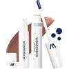 Wonderskin Wonder Blading Lip Stain Peel Off And Reveal Kit - Tinta Per Labbra Marrone Impermeabile, A Lunga Durata, Kit Per Macchie Di Trucco Naturale A Prova Di Trasferimento (Hush)
