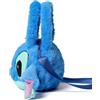PETLAR Borsetta Bambina Cartone Animato, Blu Borsa Morbido Peluche Borsette Tracolla Regolabile Borse Bimba per 2 Anni e Oltre Ragazze e Bambini Bellissimo Regalo di Compleanno (Blu)