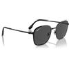 RAY BAN RAY BAN 0RB3720 Lenti da sole Occhiali Unisex adulto, POLAR DARK GREY, 55