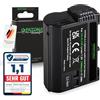 PATONA Premium Batteria 2400mAh ricambio per Nikon EN-EL15b EN-EL15 batterie compatibile con Nikon 1 V1 Z6 Z7 D7100 D7200 D7500 D600 D800 D800E D810 D850 (non per Zf)